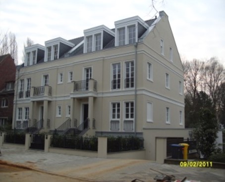 Neubau eines Doppelhauses in Düsseldorf